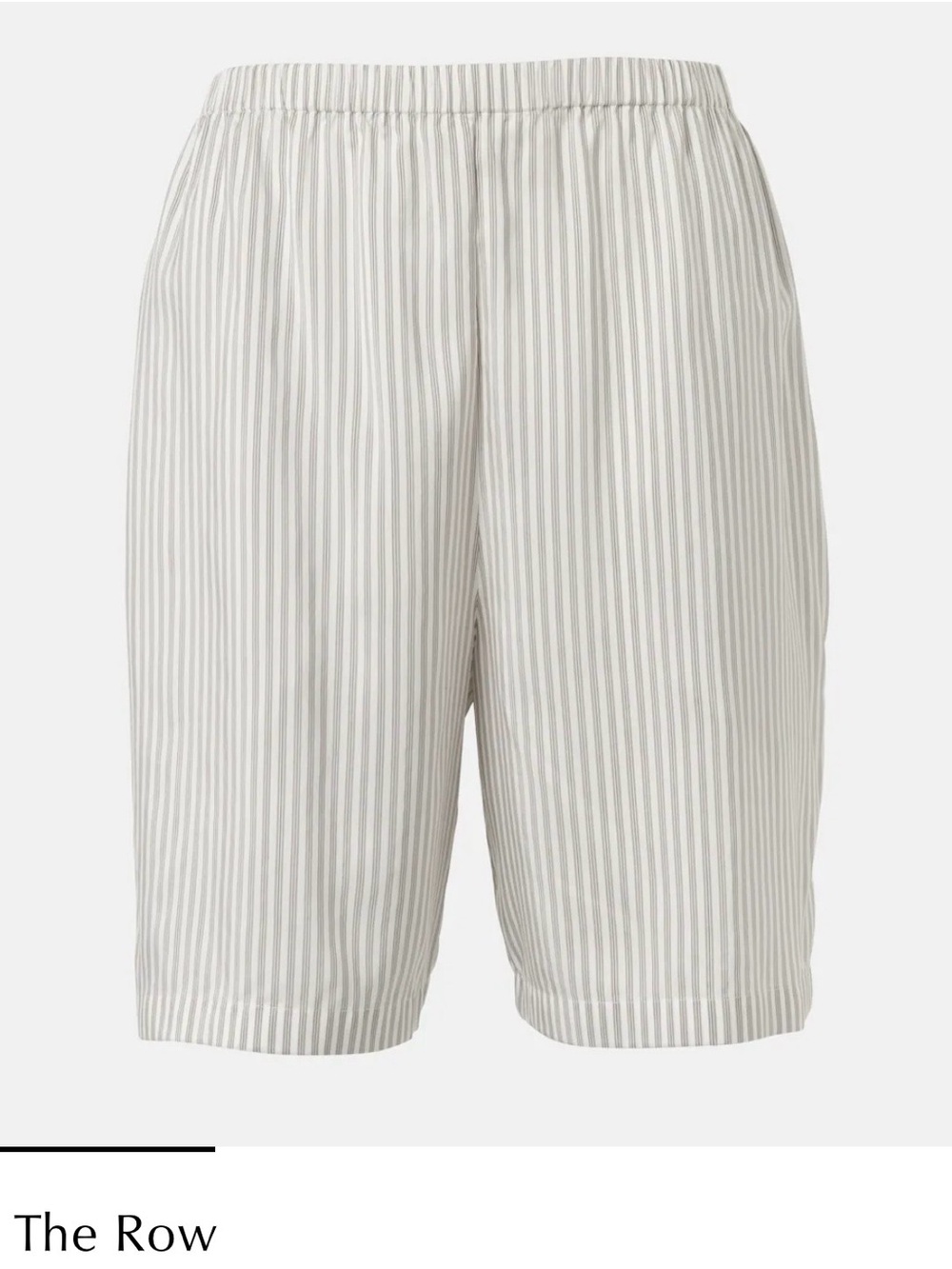 The Row Zinnia Long Silk Shorts sz 6 BNWT - Picture 10 of 10